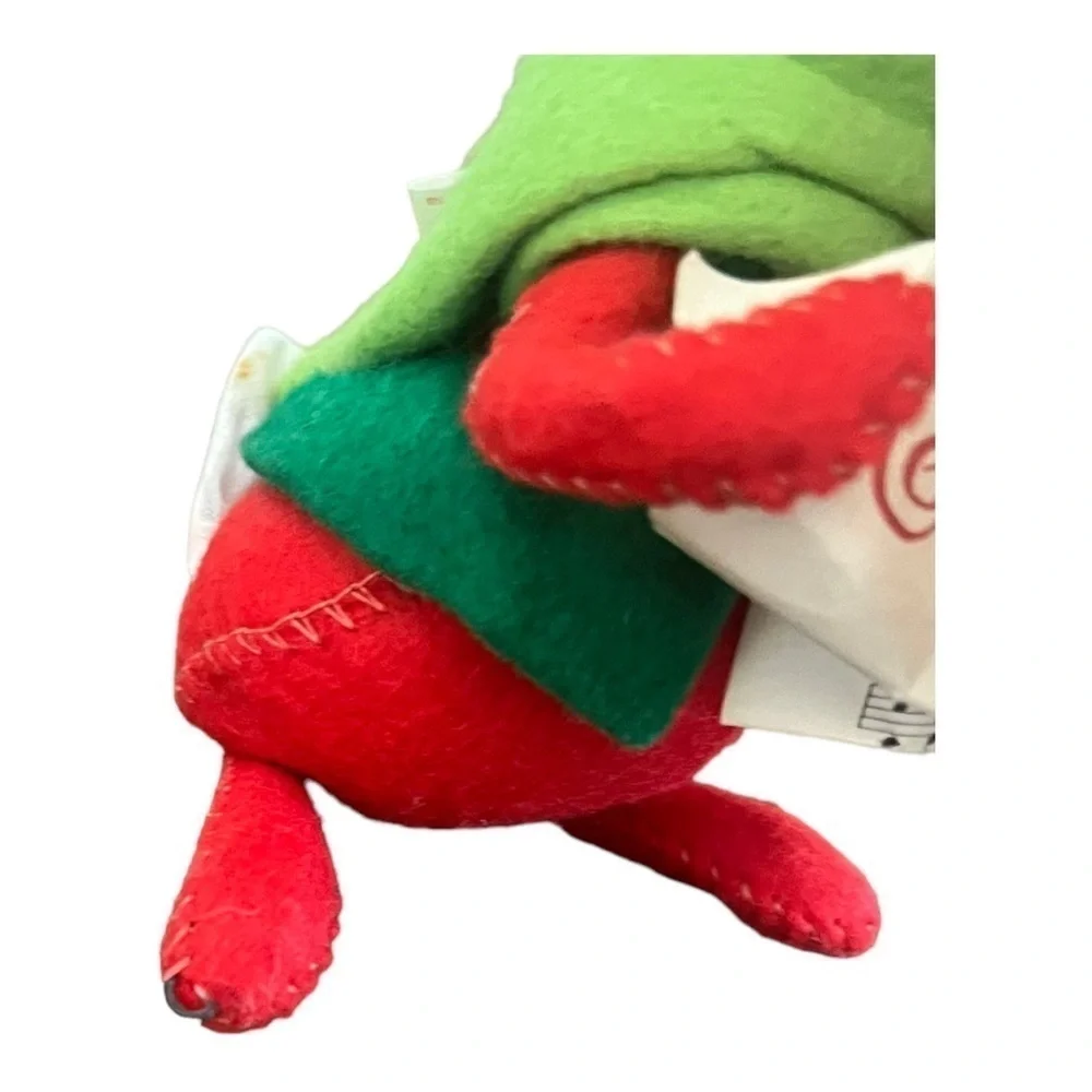 ANNALEE Vintage 1971 Caroling Mouse & Mouse In Santa Hat